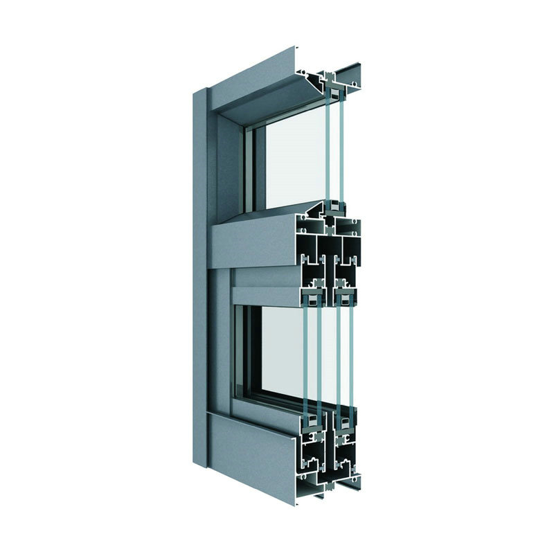 GRJ80 glue injection thermal break sliding window