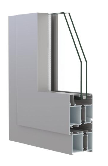 WY-70GRM Thermal Break Outward Open Casement Door