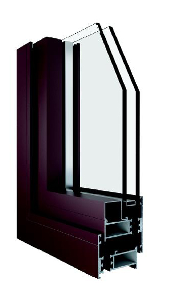 WY-A50GR Thermal Break Outward Open Casement Window