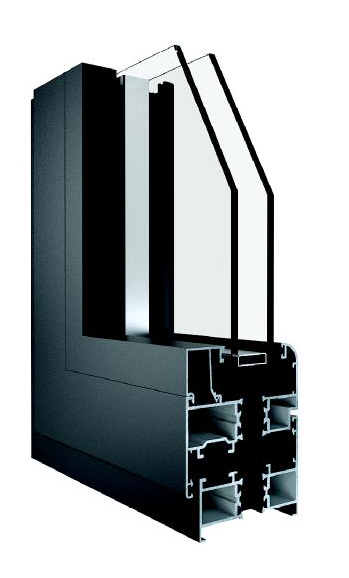 WY-65CGR Gasket Thermal Break Horizontal Pivoting Window