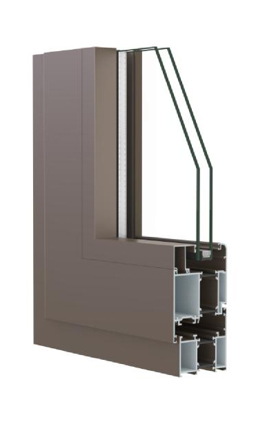 WY-A65GM Thermal Break Outward Open Casement Door